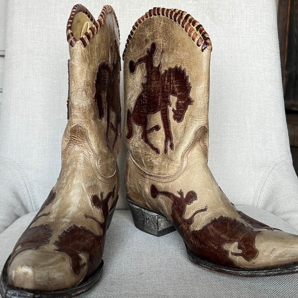 Old gringo, yippee, soft, leather, handmade boots
